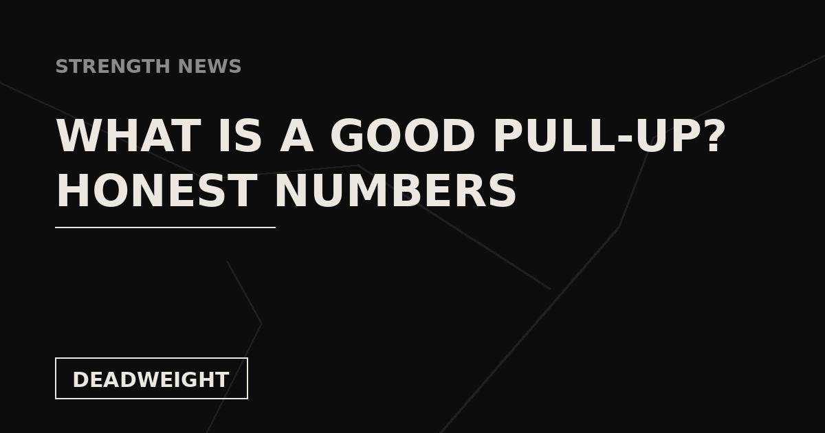 Deadweight cover card: what is a good pull-up