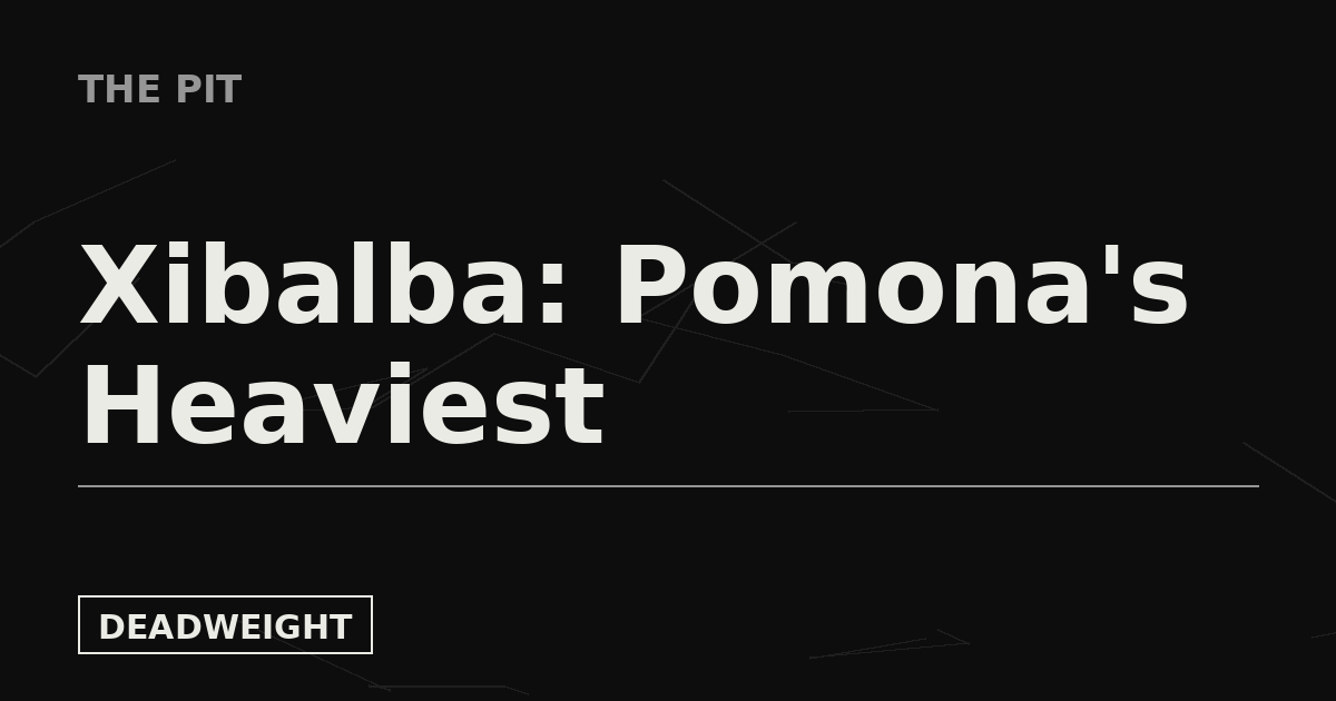 Deadweight The Pit graphic: Xibalba band spotlight